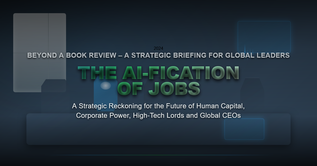 AI-fication of Jobs - Article Header Image By Bandile Ndzishe of Bandzishe Group