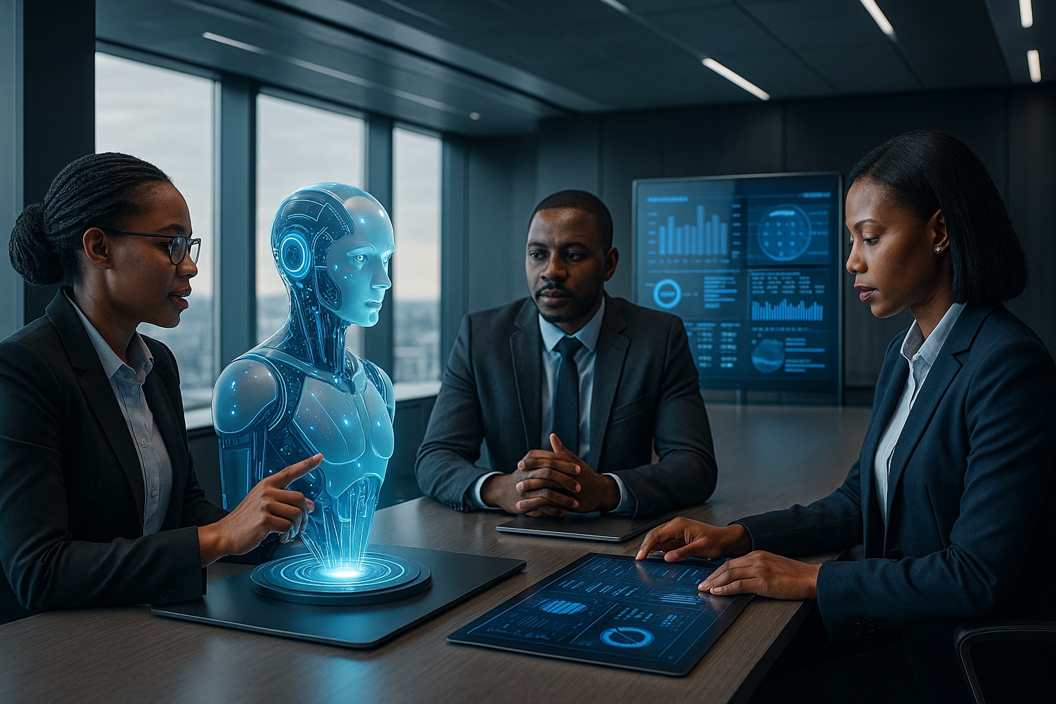 AI-fication of Jobs - Image By Bandile Ndzishe of Bandzishe Group