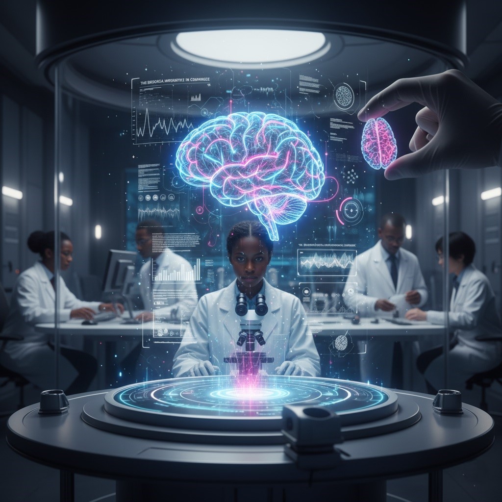 Organoid Intelligence (OI) Image1 by Bandile Ndzishe of Bandzishe Group