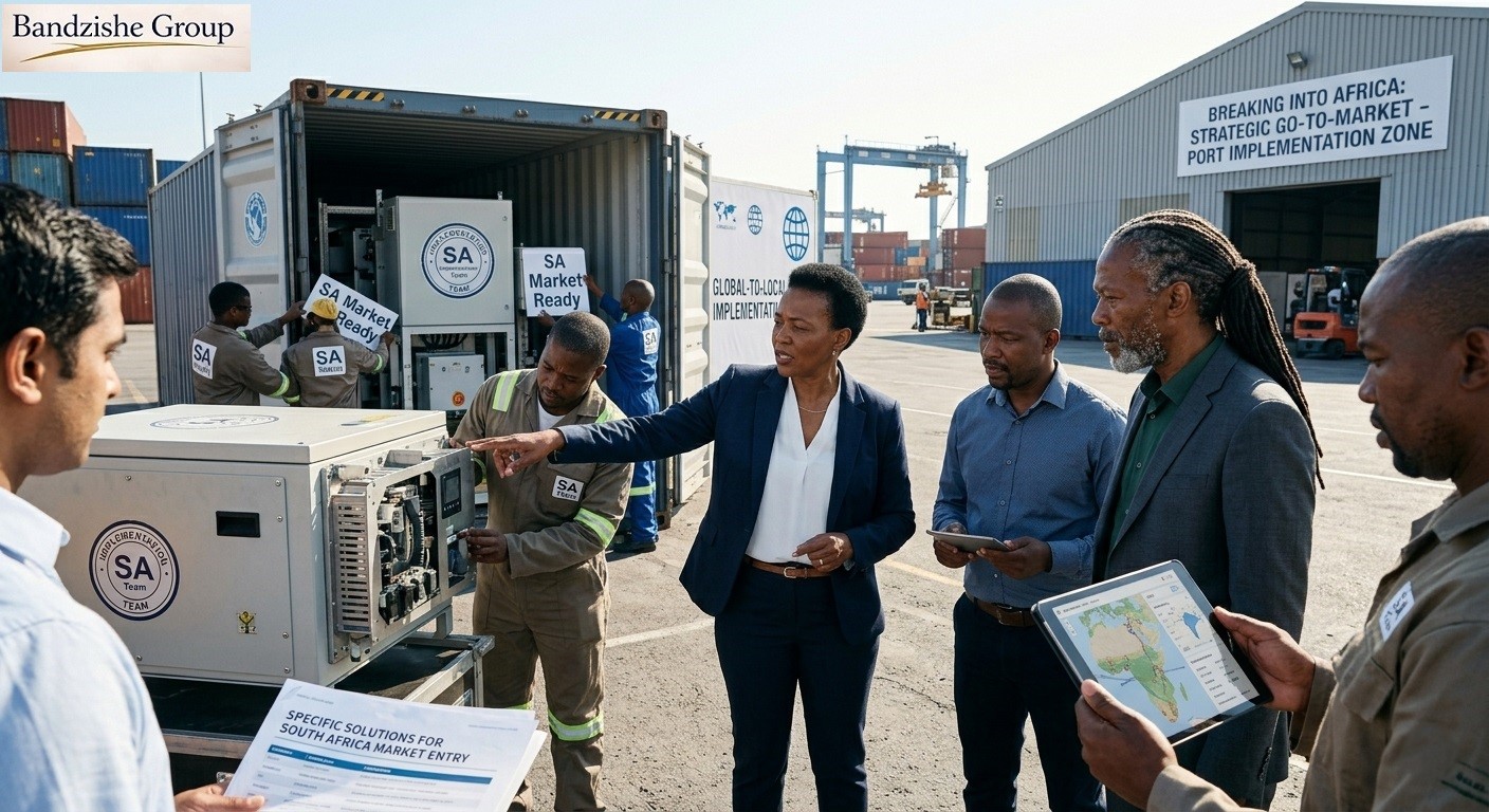 Breaking Into Africa Image3 by Bandile Ndzishe of Bandzishe Group