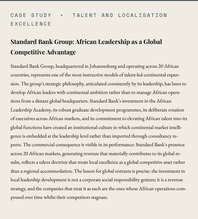 Case Study_Talent and Localisation Excellence_Graphic by Bandile Ndzishe of Bandzishe Group